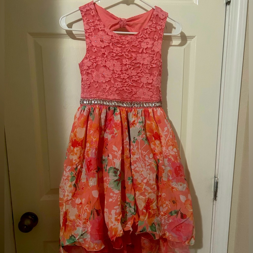 Speechless Kids/ Pink floral Dress